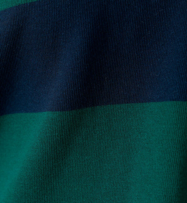 Rouge vif「【PARROTT CANVAS/パロットキャンバス】クロップド ワイド ラガーシ」|Tシャツ・カットソー|