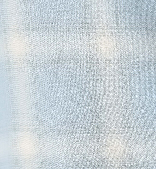 Rouge vif「【REMI RELIEF / レミレリーフ】レーヨンツイルチェックレギュラー シ」|シャツ・ブラウス|