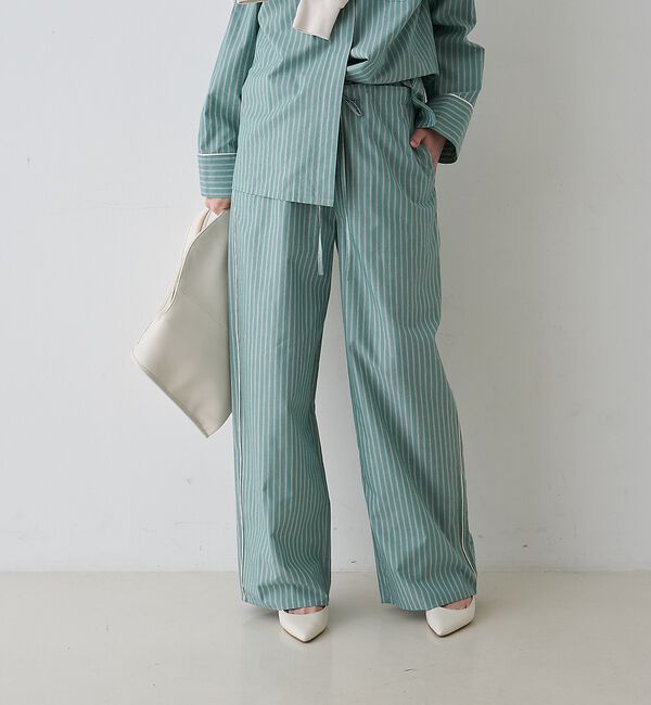 Rouge vif「【セットアップ対応】セミワイドドローパンツ」|その他|