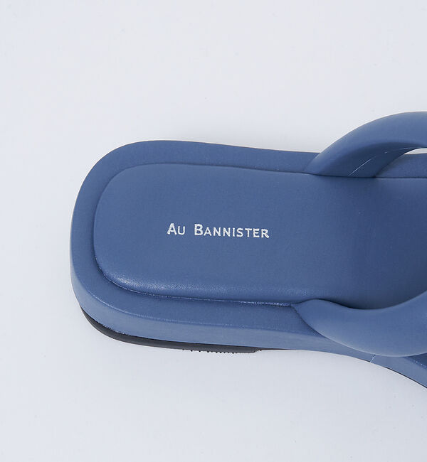 AU BANNISTER「【WEB限定】厚底 チューブ クッション フラット サンダル」|サンダル|