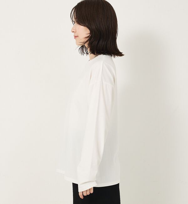 abahouse mavie「【WEB Domani掲載】ベロアビスチェ付ロンT」|Tシャツ・カットソー|