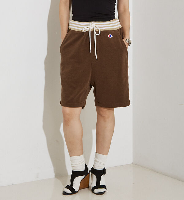 NOMINE「【WEB限定】Champion パイルショートパンツ」|その他|ブラウン