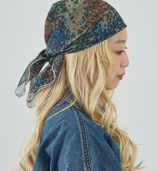 NOMINE「メロー シアー スカーフ」|バンダナ・スカーフ|