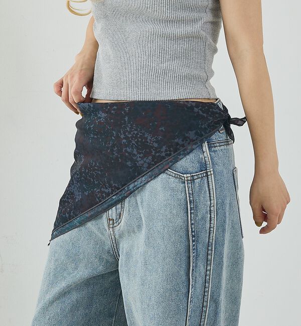 NOMINE「メロー シアー スカーフ」|バンダナ・スカーフ|その他3