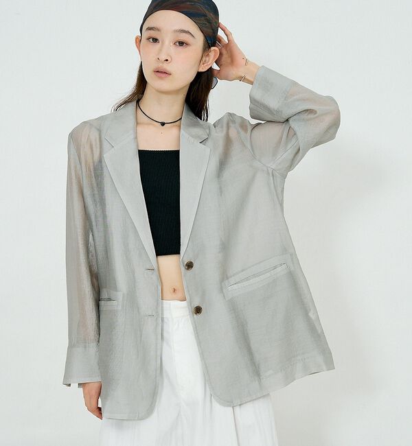 NOMINE「メロー シアー スカーフ」|バンダナ・スカーフ|