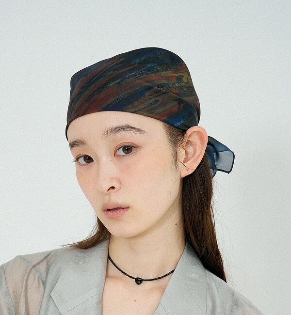 NOMINE「メロー シアー スカーフ」|バンダナ・スカーフ|