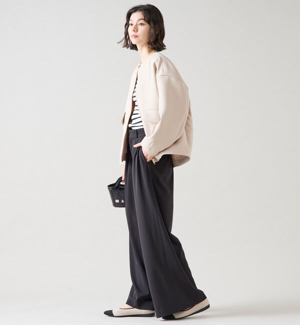 TIARA「タックワイドパンツ（セットアップ可）」|その他|