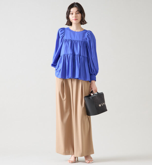 TIARA「タックワイドパンツ（セットアップ可）」|その他|