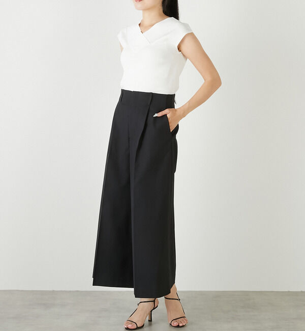 TIARA「Vネッククラシカルニット」|ニット・セーター|