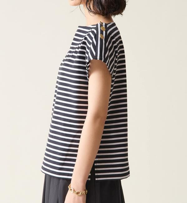 TIARA「ゴールドボタントップス」|Tシャツ・カットソー|