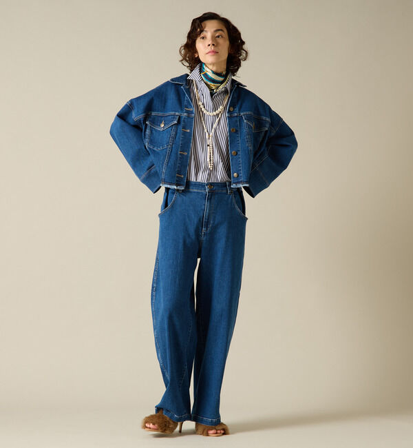 Liesse「カーブシルエットデニム」|その他|