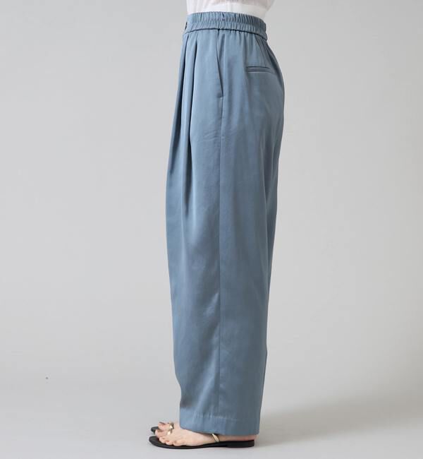 Liesse「ワイドレッグタックパンツ」|その他|
