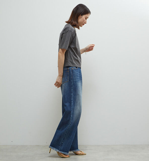 Soffitto「製品染コンパクトロゴ入りTシャツ」|Tシャツ・カットソー|