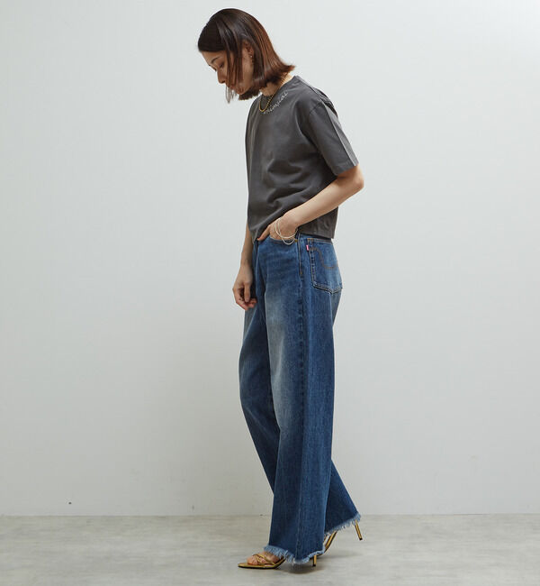 Soffitto「製品染コンパクトロゴ入りTシャツ」|Tシャツ・カットソー|