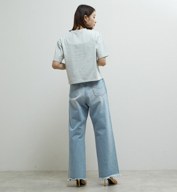 Soffitto「製品染コンパクトロゴ入りTシャツ」|Tシャツ・カットソー|