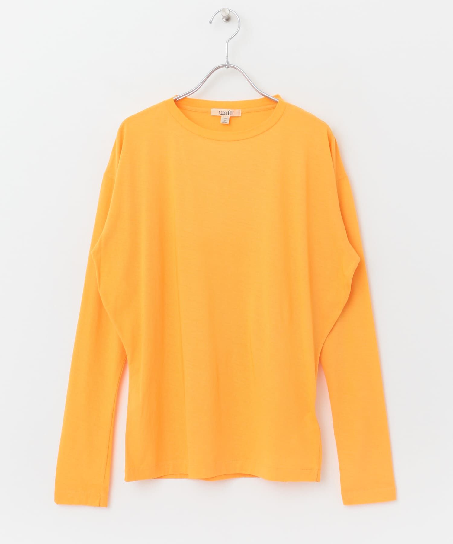 URBAN RESEARCH DOORS「『別注』unfil&times;DOORS　high twist cotton L/S t-shirts」|Tシャツ・カットソー|