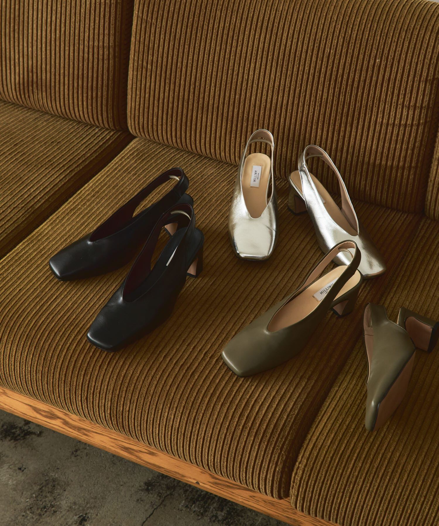 URBAN RESEARCH「『別注』『MADE IN JAPAN』 MILLIWM&times;URBAN RESEARCH　ヒールパンプス」|パンプス|