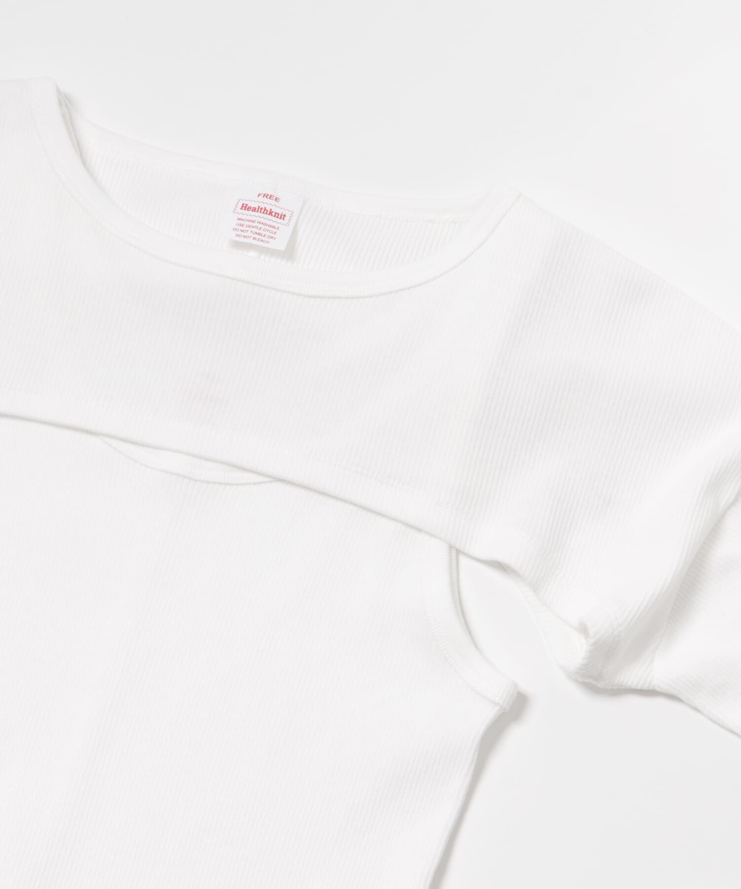 URBAN RESEARCH「『別注』Healthknit&times;URBAN RESEARCH　レイヤードカットソー」|Tシャツ・カットソー|