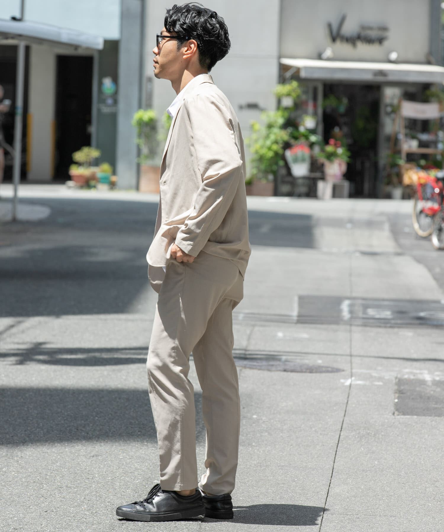 URBAN RESEARCH ROSSO「『防シワ』『XLサイズあり』ハイパフォーマンスリネンセットアップ」|その他|