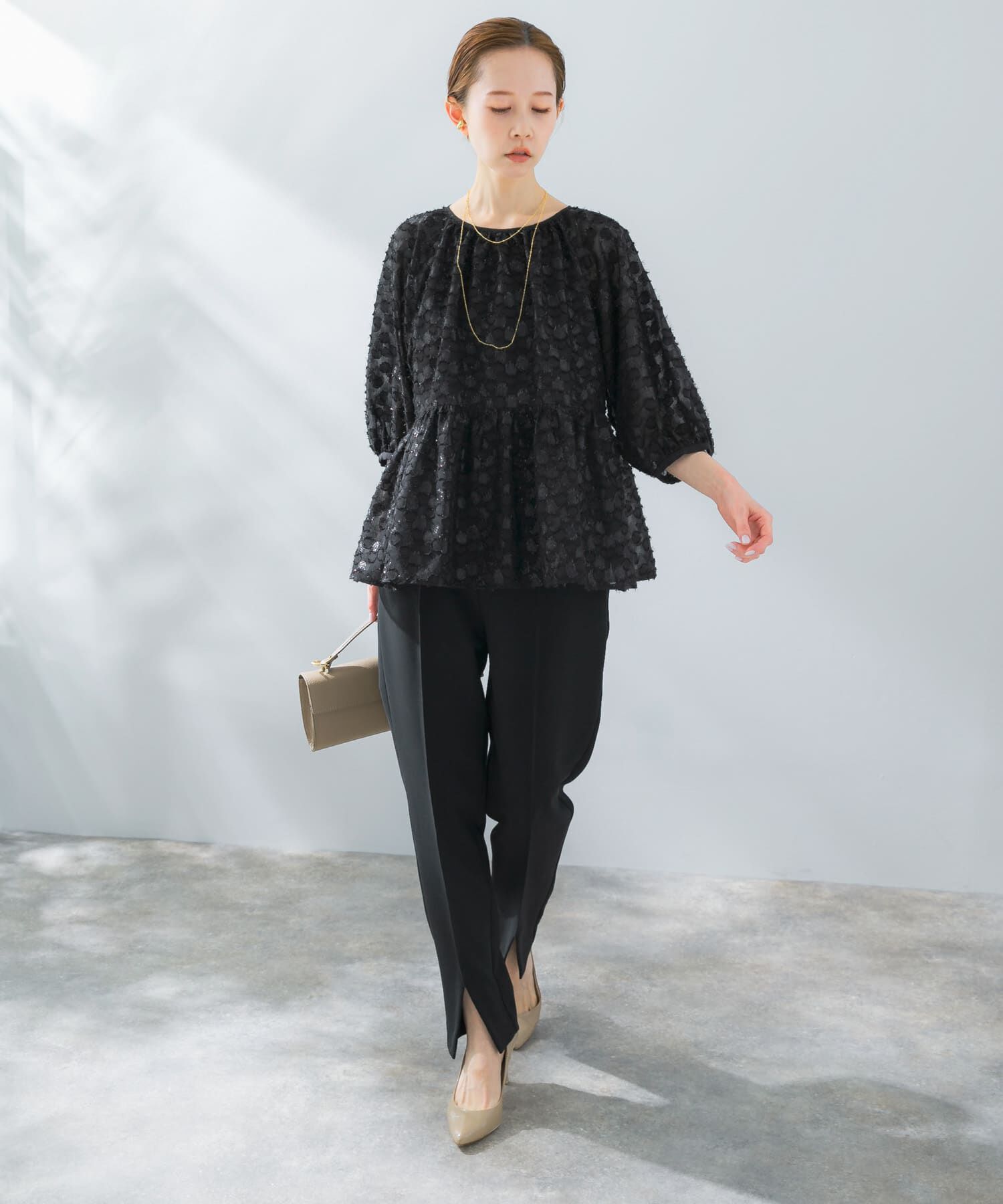 URBAN RESEARCH ROSSO「スリットデザインテーパードパンツ」|その他|