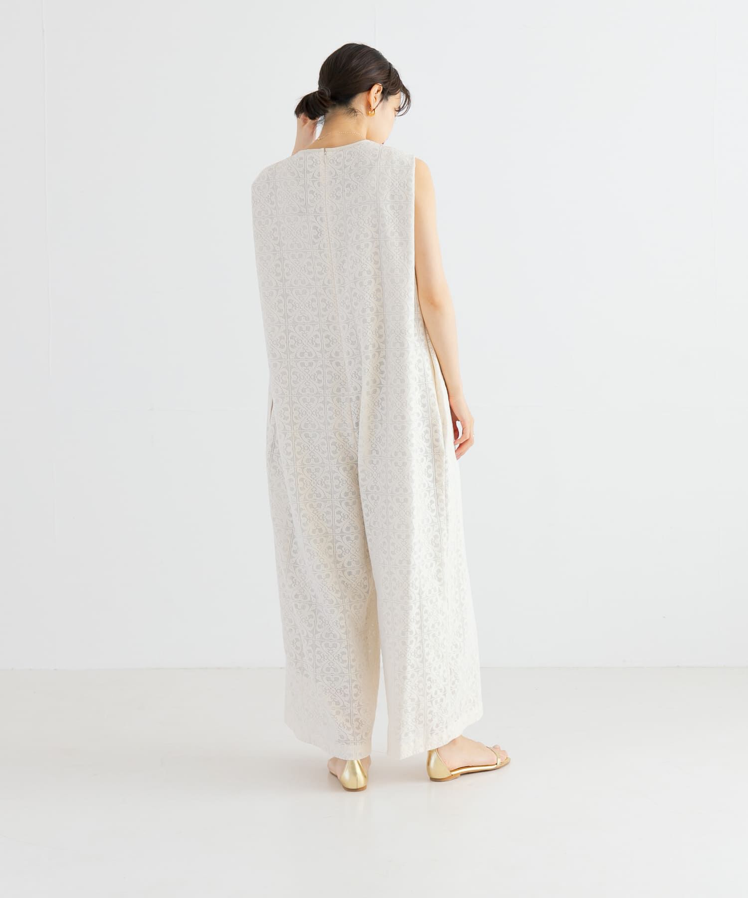 URBAN RESEARCH「Square Lace オールインワン」|スカート|