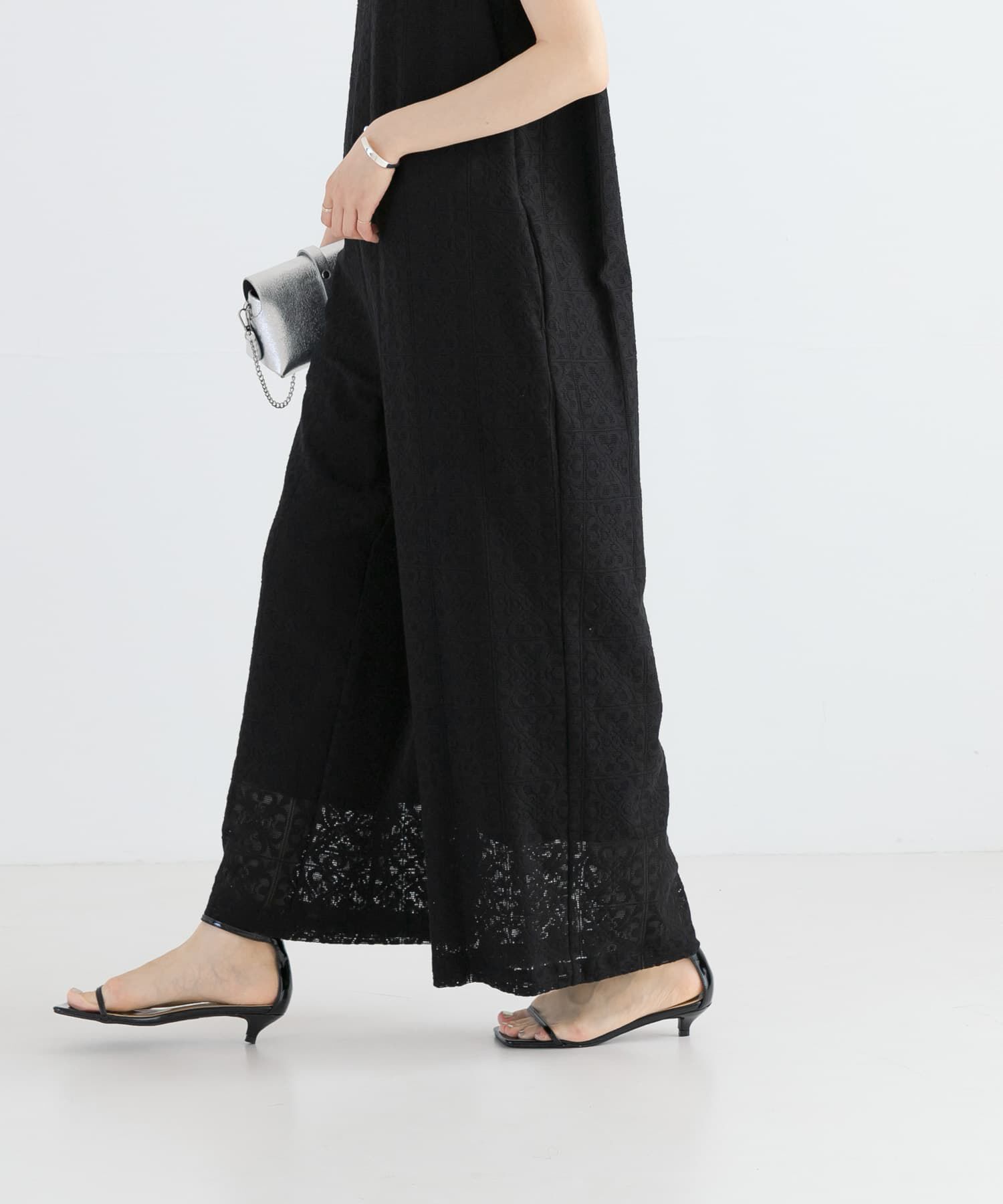 URBAN RESEARCH「Square Lace オールインワン」|スカート|