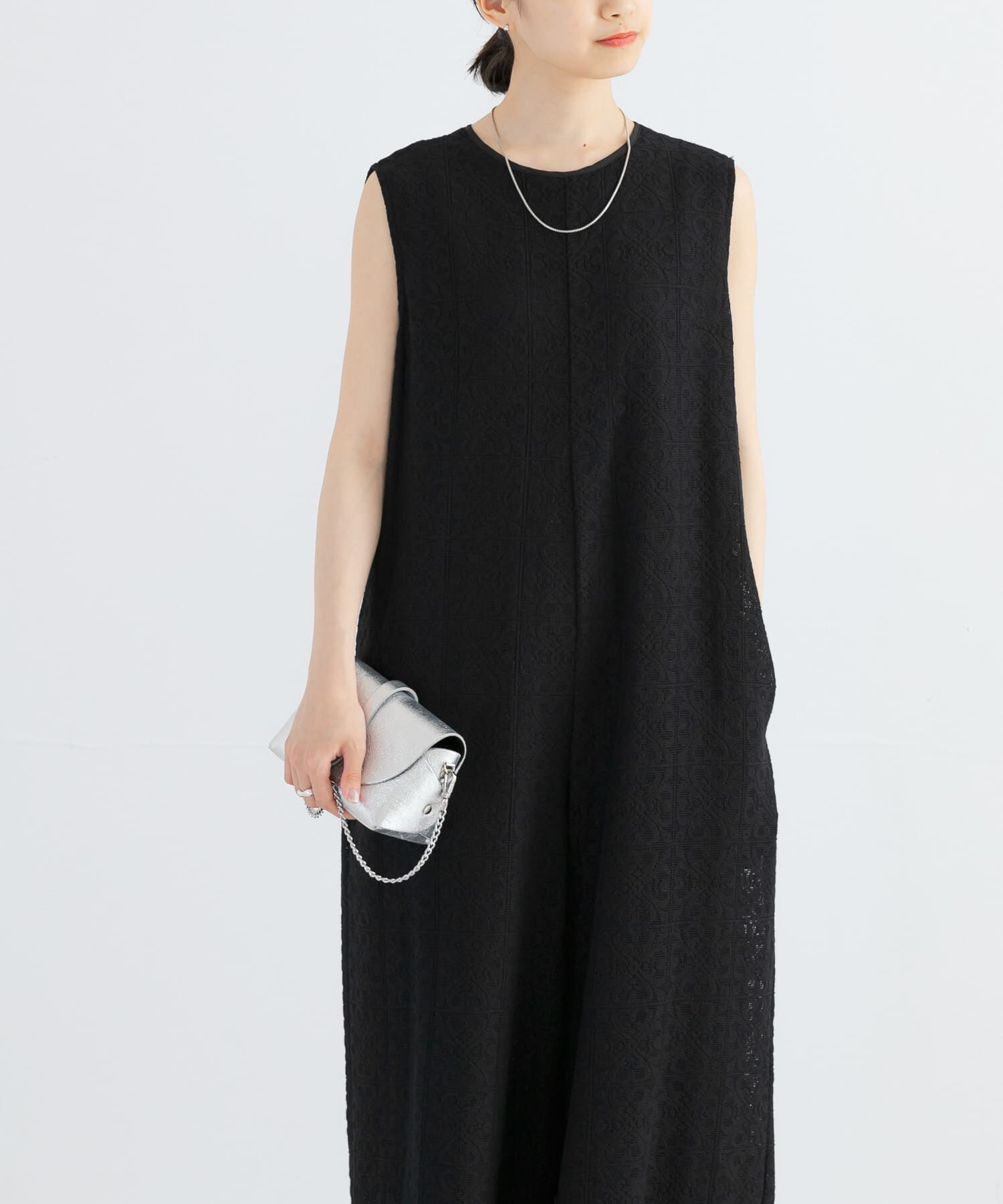 URBAN RESEARCH「Square Lace オールインワン」|スカート|