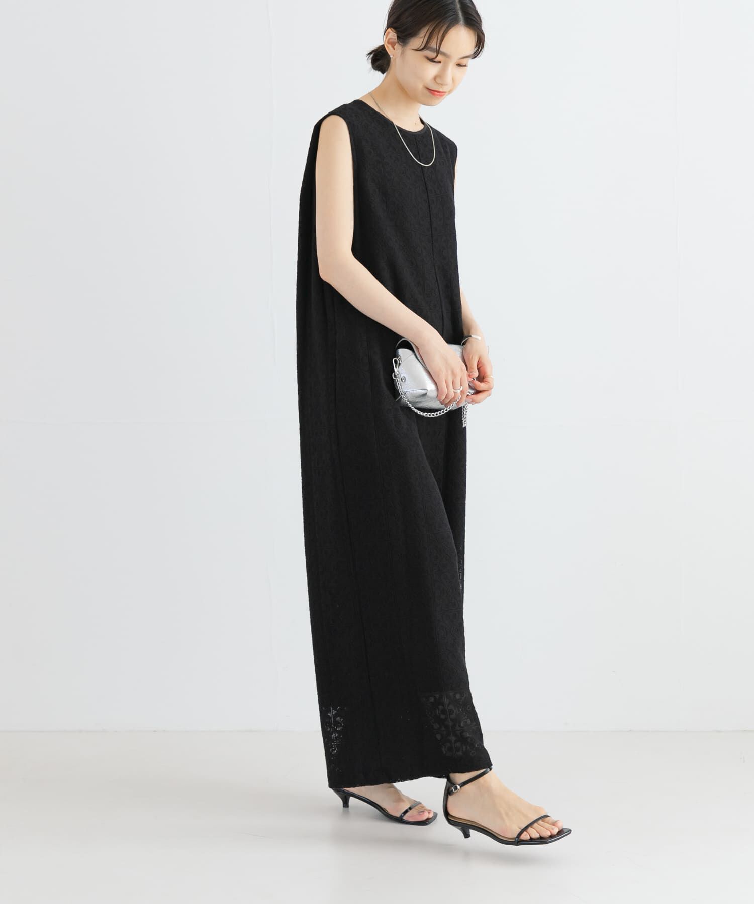 URBAN RESEARCH「Square Lace オールインワン」|スカート|