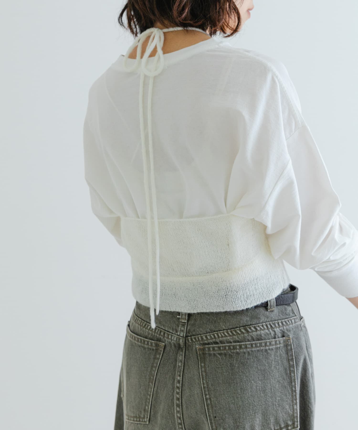 URBAN RESEARCH「ヘアリーニットビスチェ」|キャミソール|