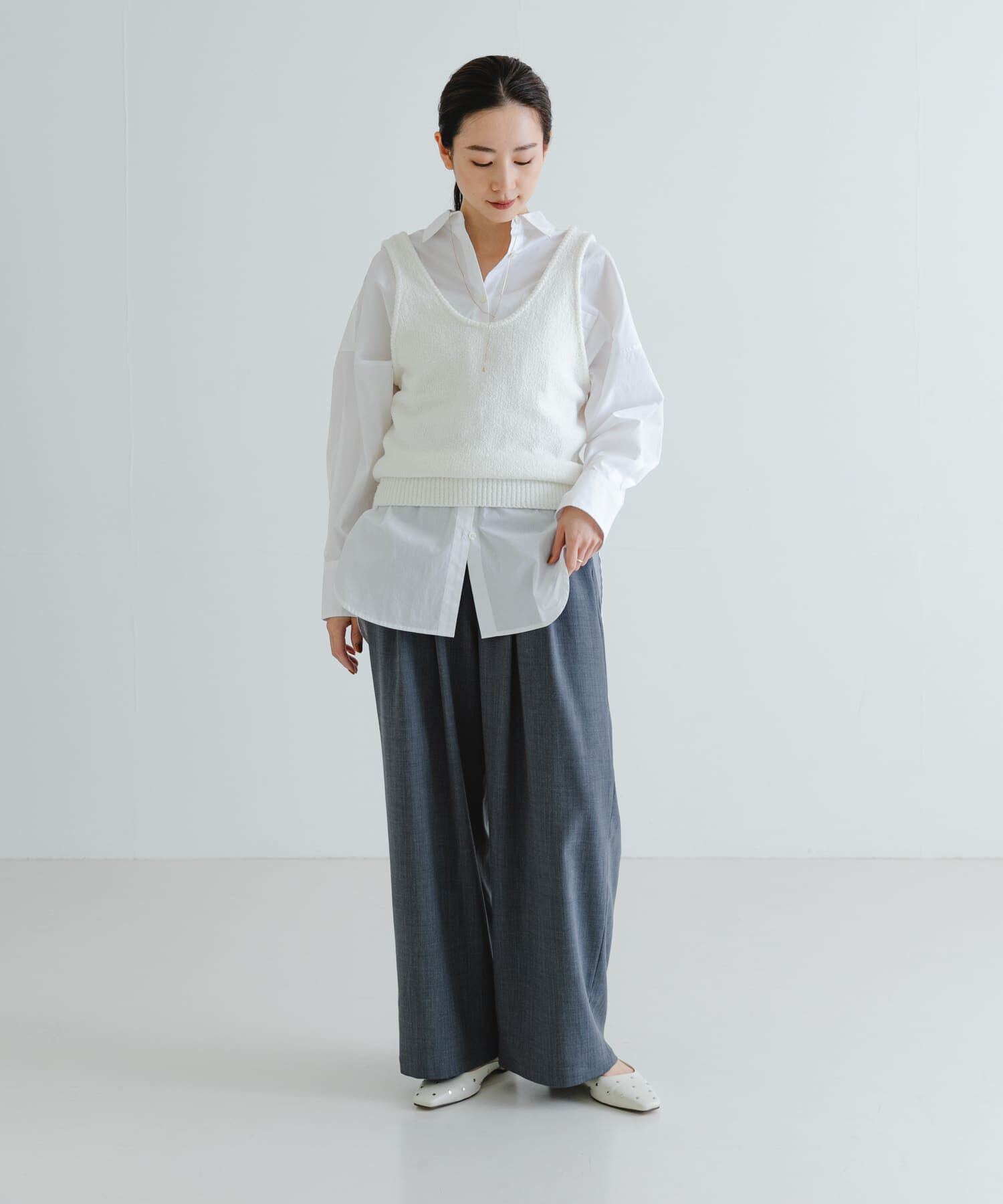 URBAN RESEARCH「ブークレ2WAYベスト」|ベスト・ジレ|