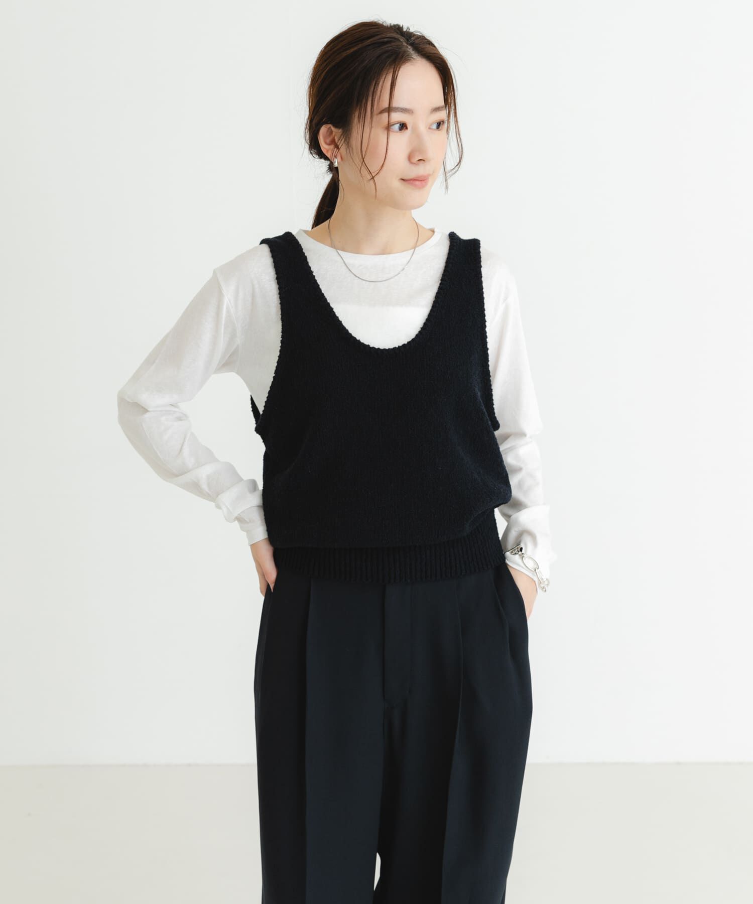 URBAN RESEARCH「ブークレ2WAYベスト」|ベスト・ジレ|