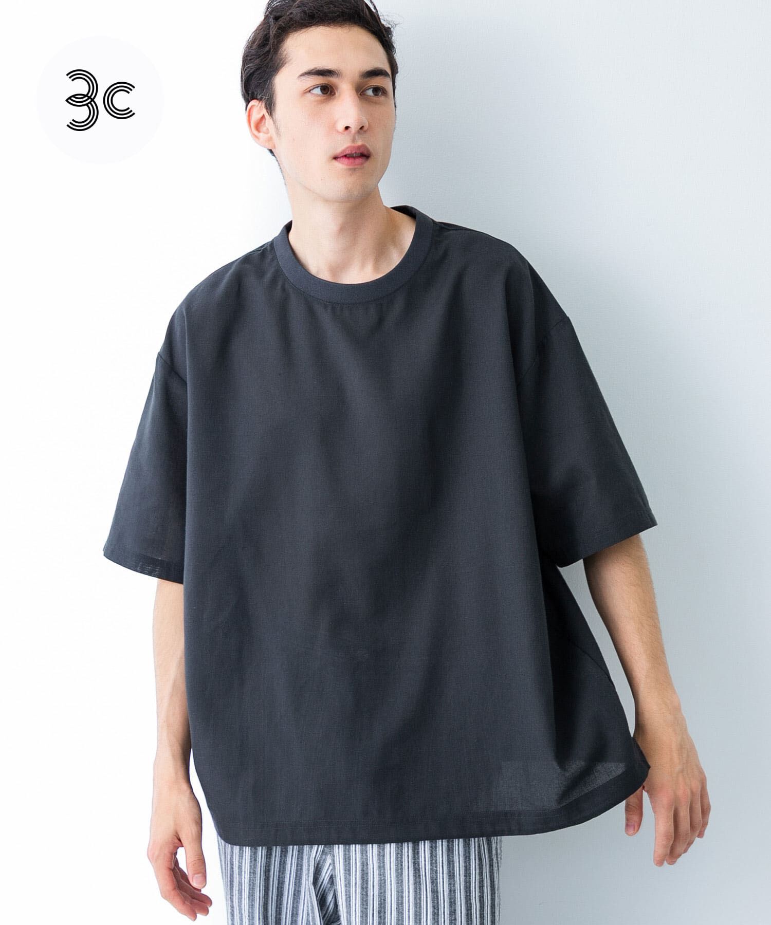 URBAN RESEARCH「『UR TECH DRYLUXE』高機能リネンTシャツ」|Tシャツ・カットソー|スミクロ
