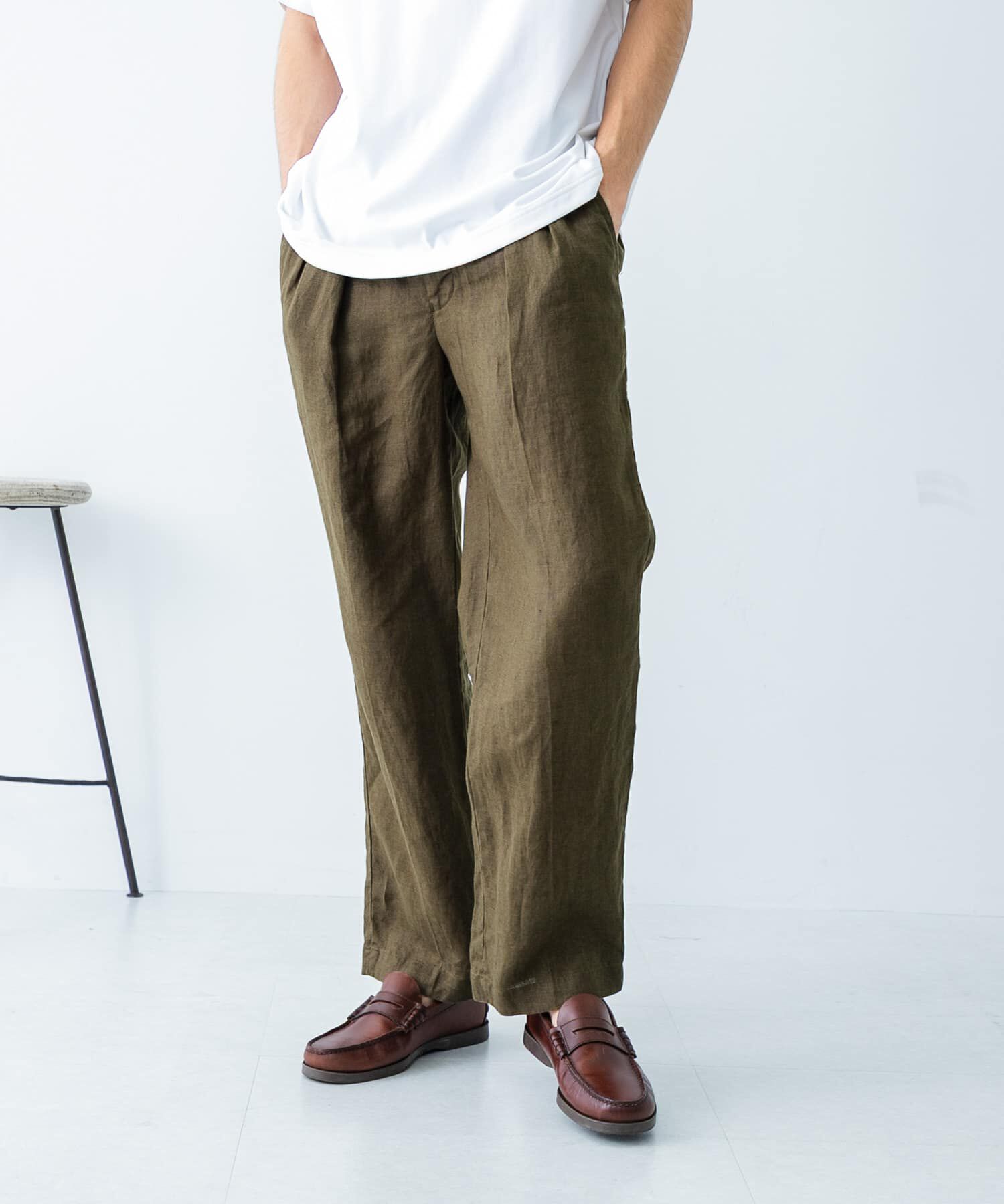URBAN RESEARCH「LINEN TUCK PANTS」|その他|