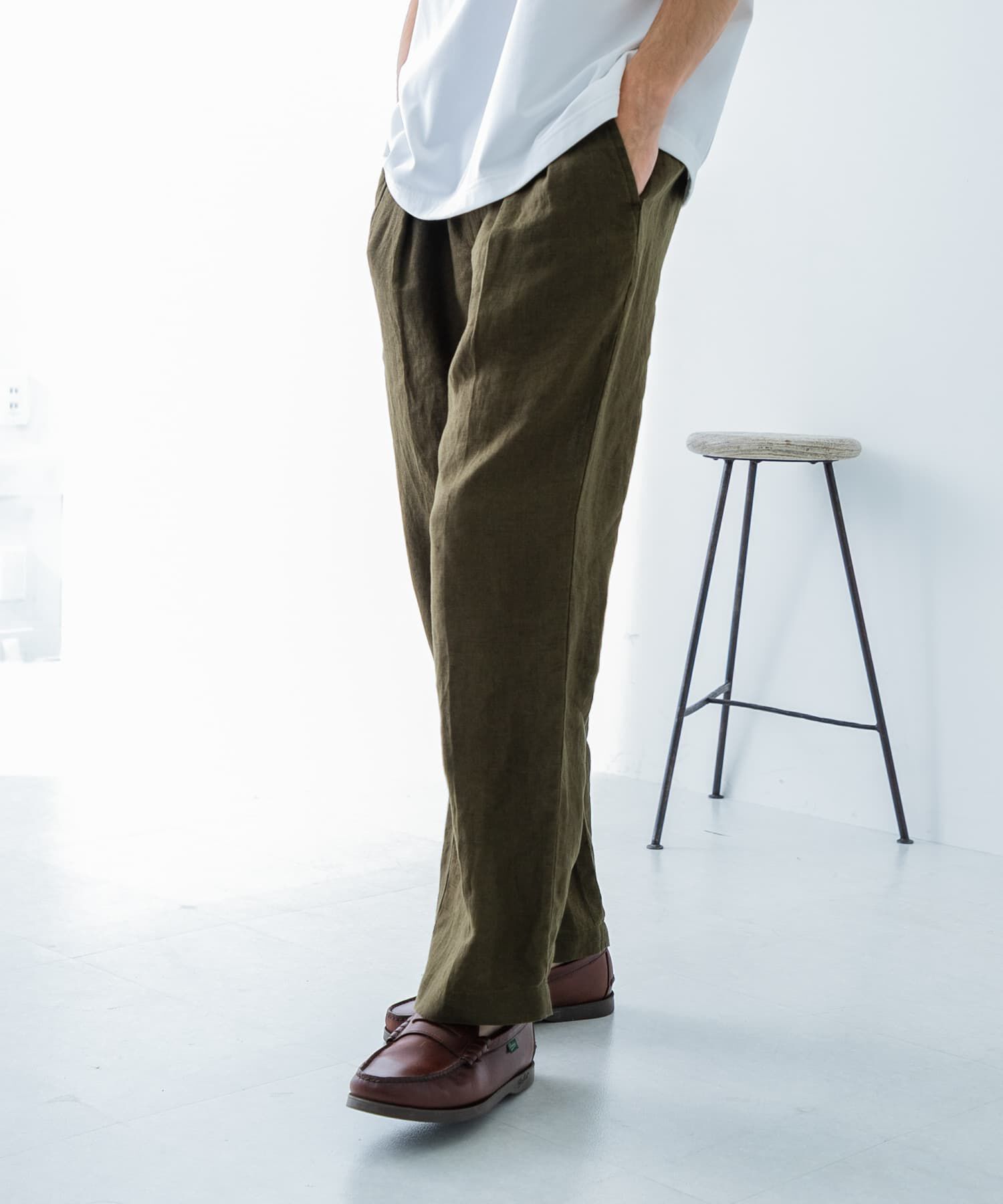 URBAN RESEARCH「LINEN TUCK PANTS」|その他|