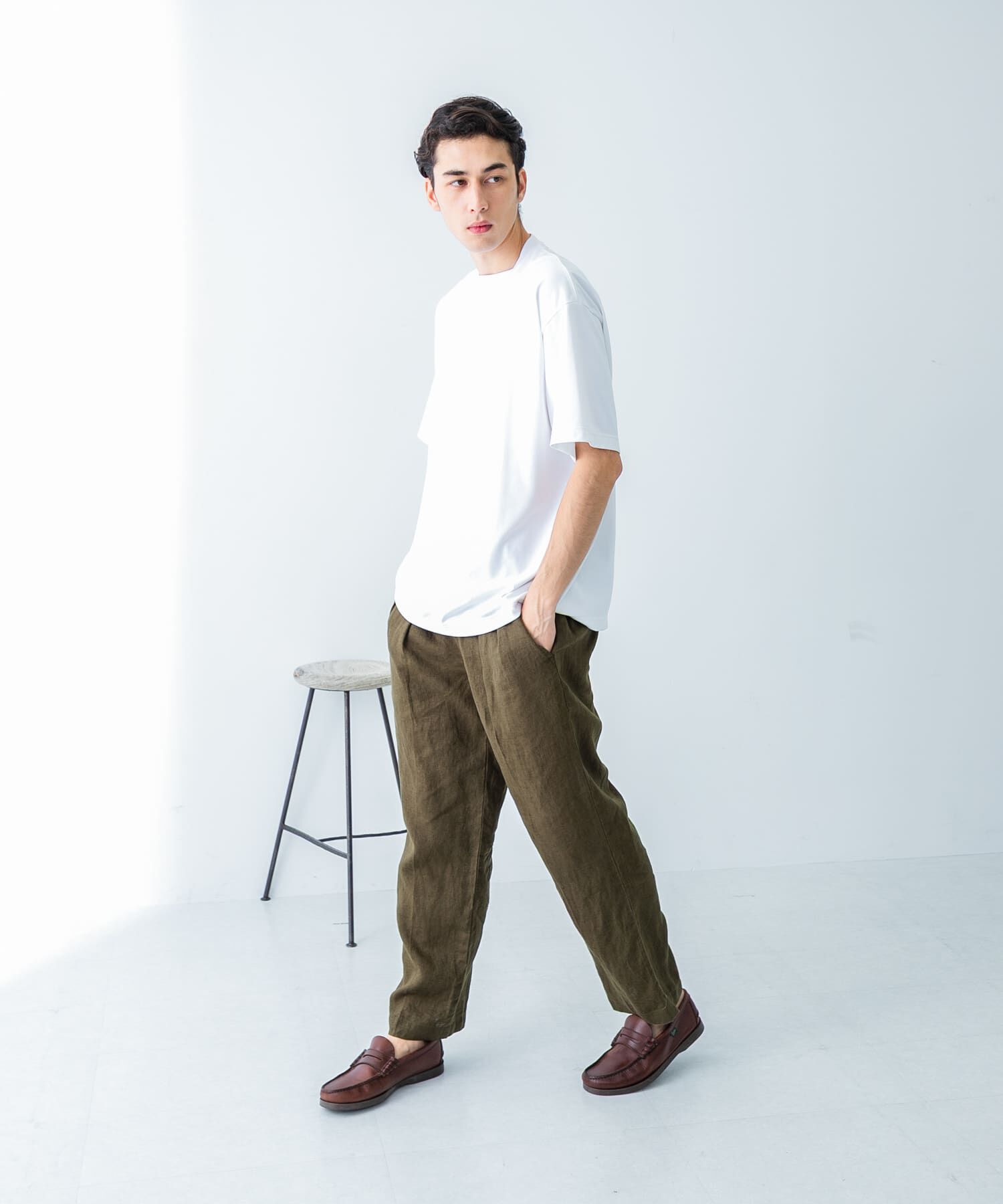 URBAN RESEARCH「LINEN TUCK PANTS」|その他|
