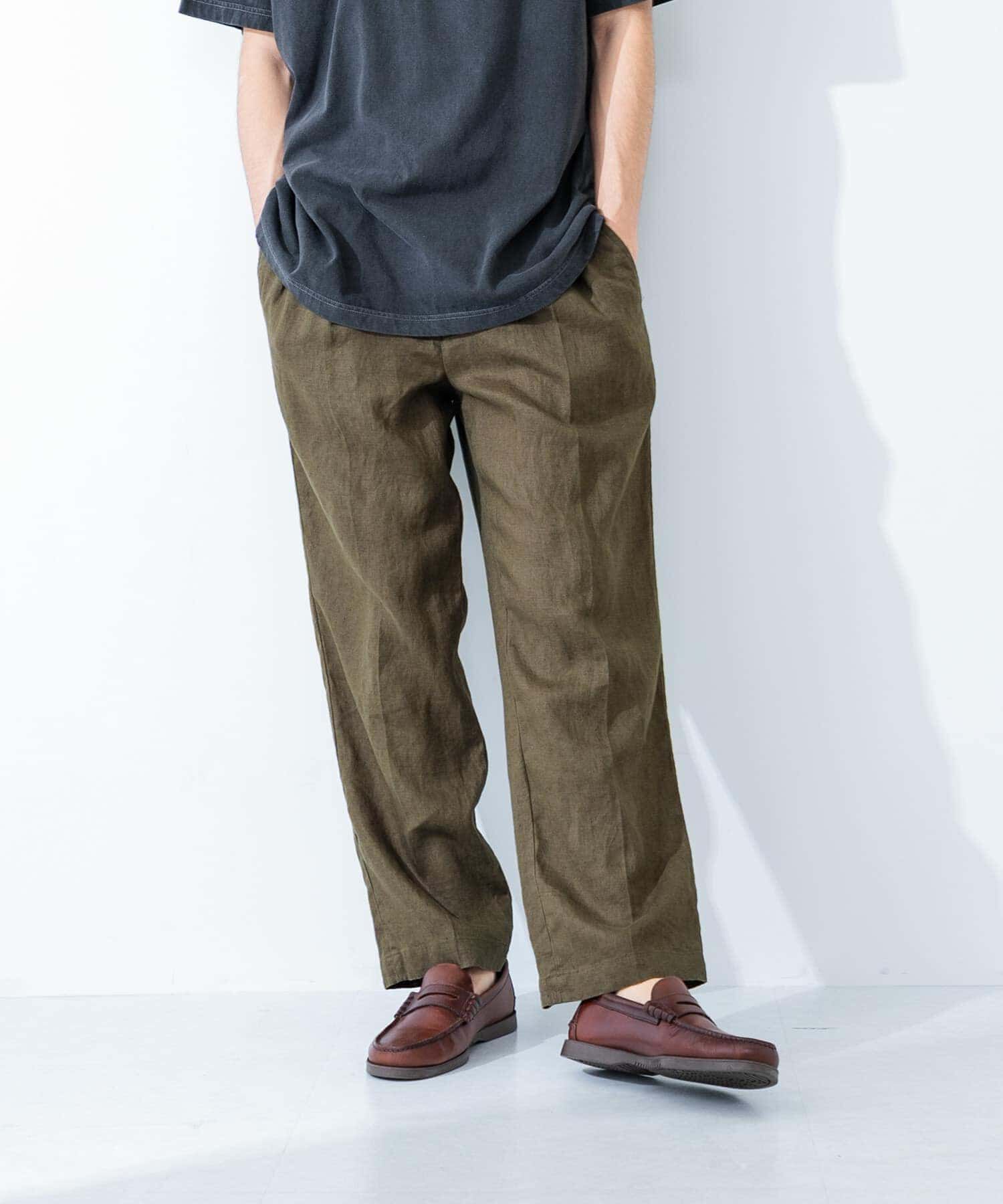 URBAN RESEARCH「LINEN TUCK PANTS」|その他|