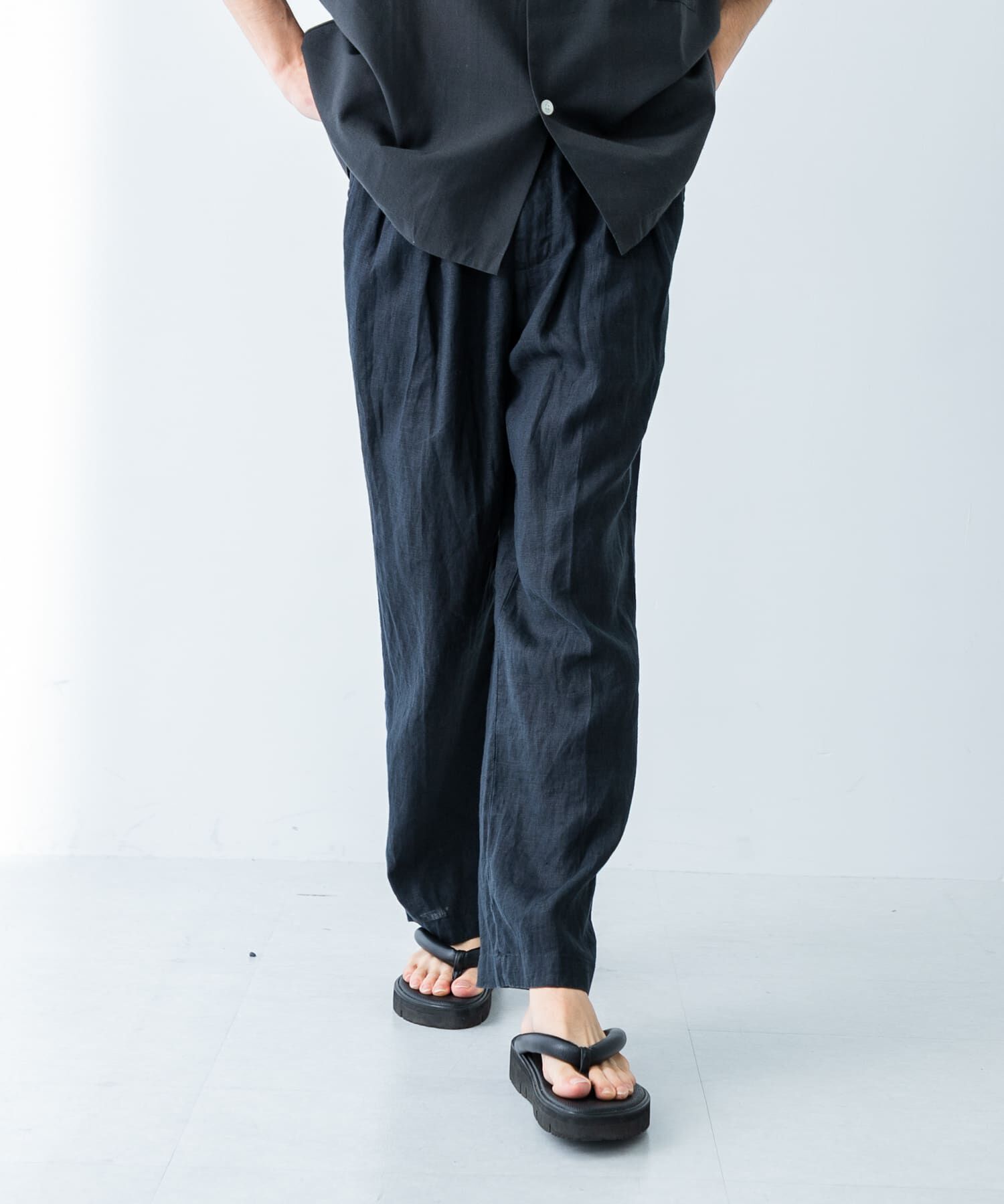 URBAN RESEARCH「LINEN TUCK PANTS」|その他|