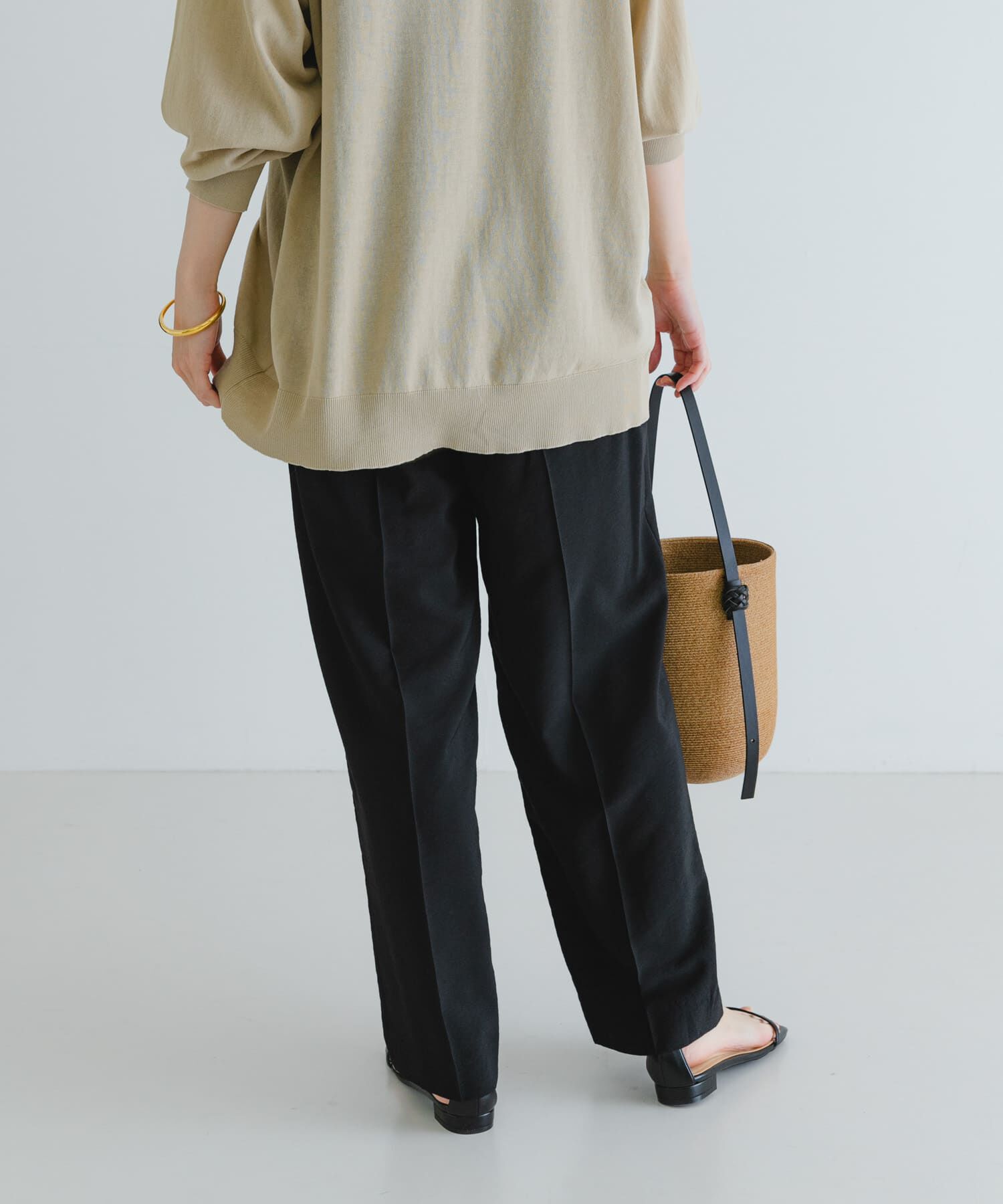 URBAN RESEARCH「『3サイズ展開』ポプリンイージーテーパードパンツ」|その他|