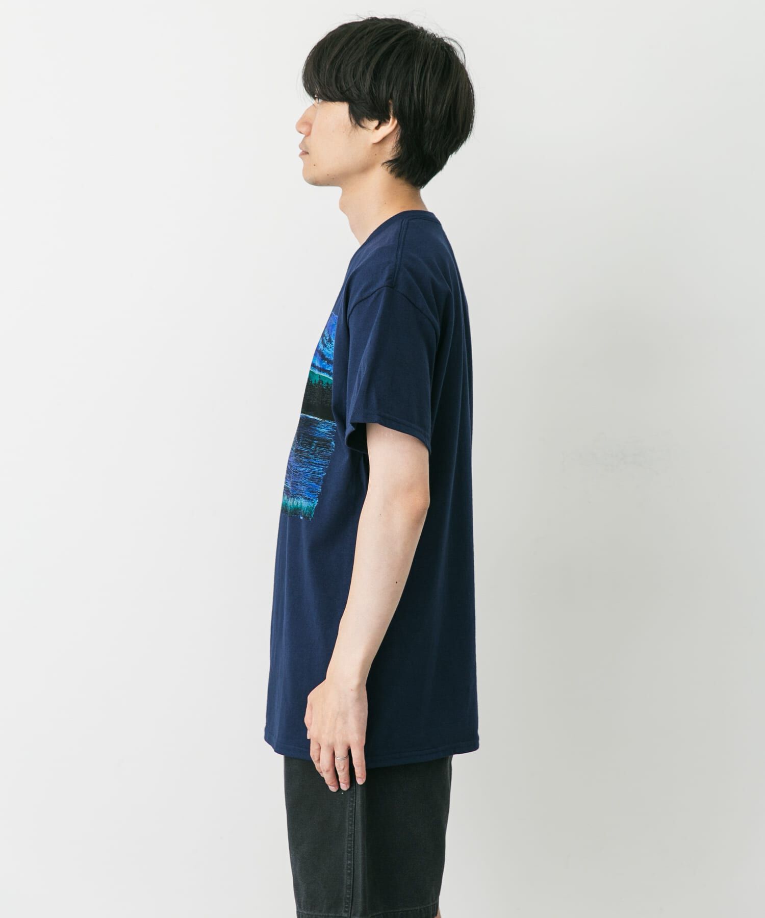 URBAN RESEARCH DOORS「LIBERTY GRAPHICS　Night Canoe」|Tシャツ・カットソー|