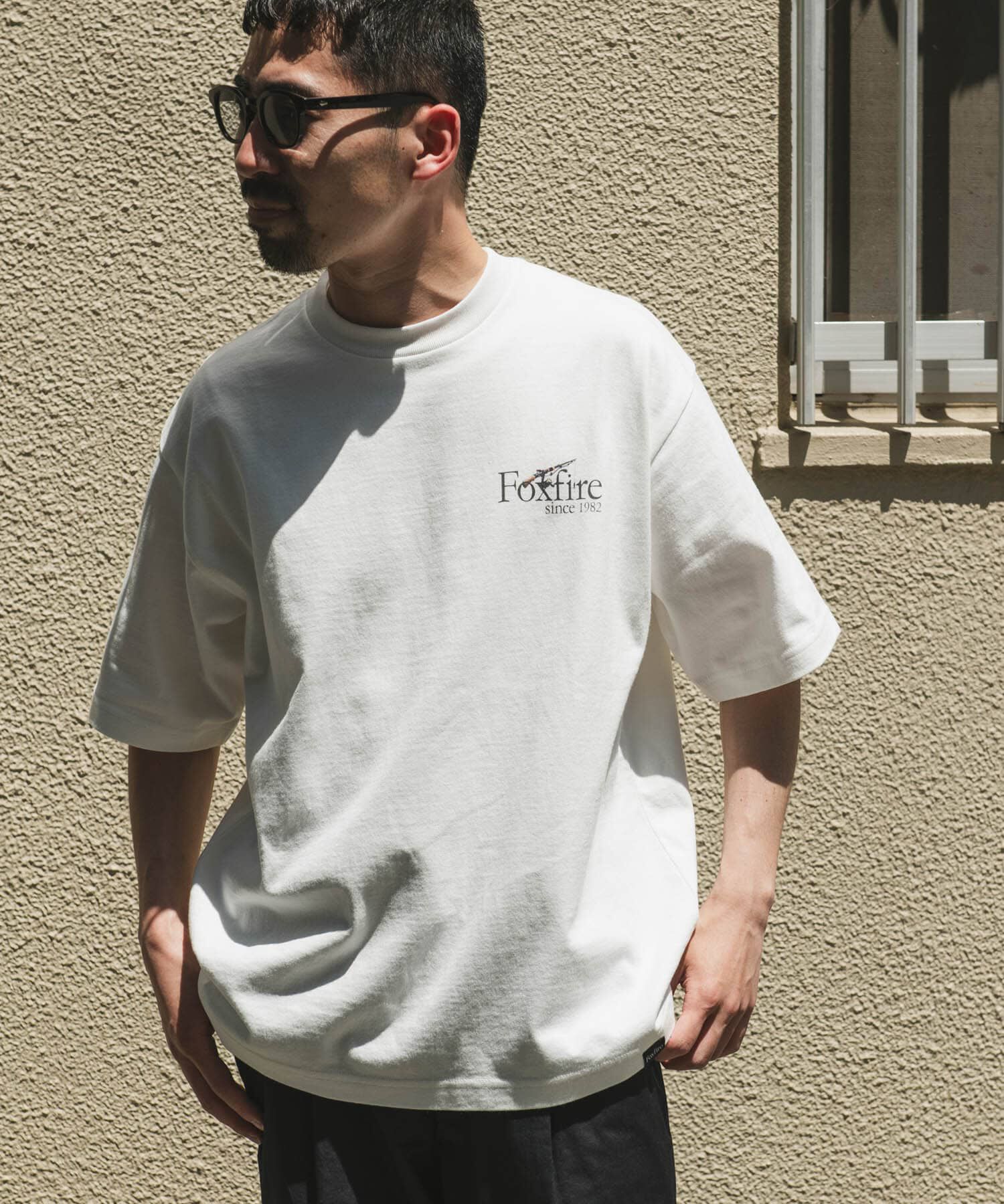 URBAN RESEARCH DOORS「『別注』Foxfire&times;DOORS　釣り竿プリントTシャツ」|Tシャツ・カットソー|
