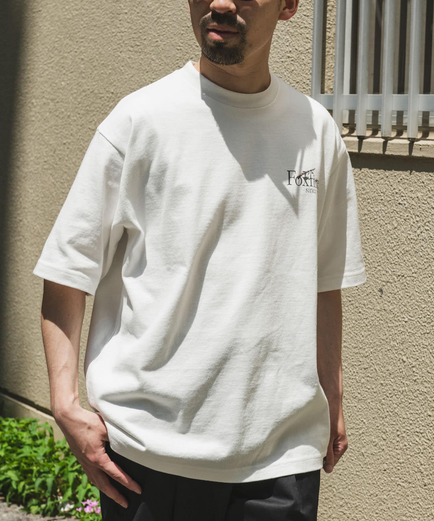 URBAN RESEARCH DOORS「『別注』Foxfire&times;DOORS　釣り竿プリントTシャツ」|Tシャツ・カットソー|