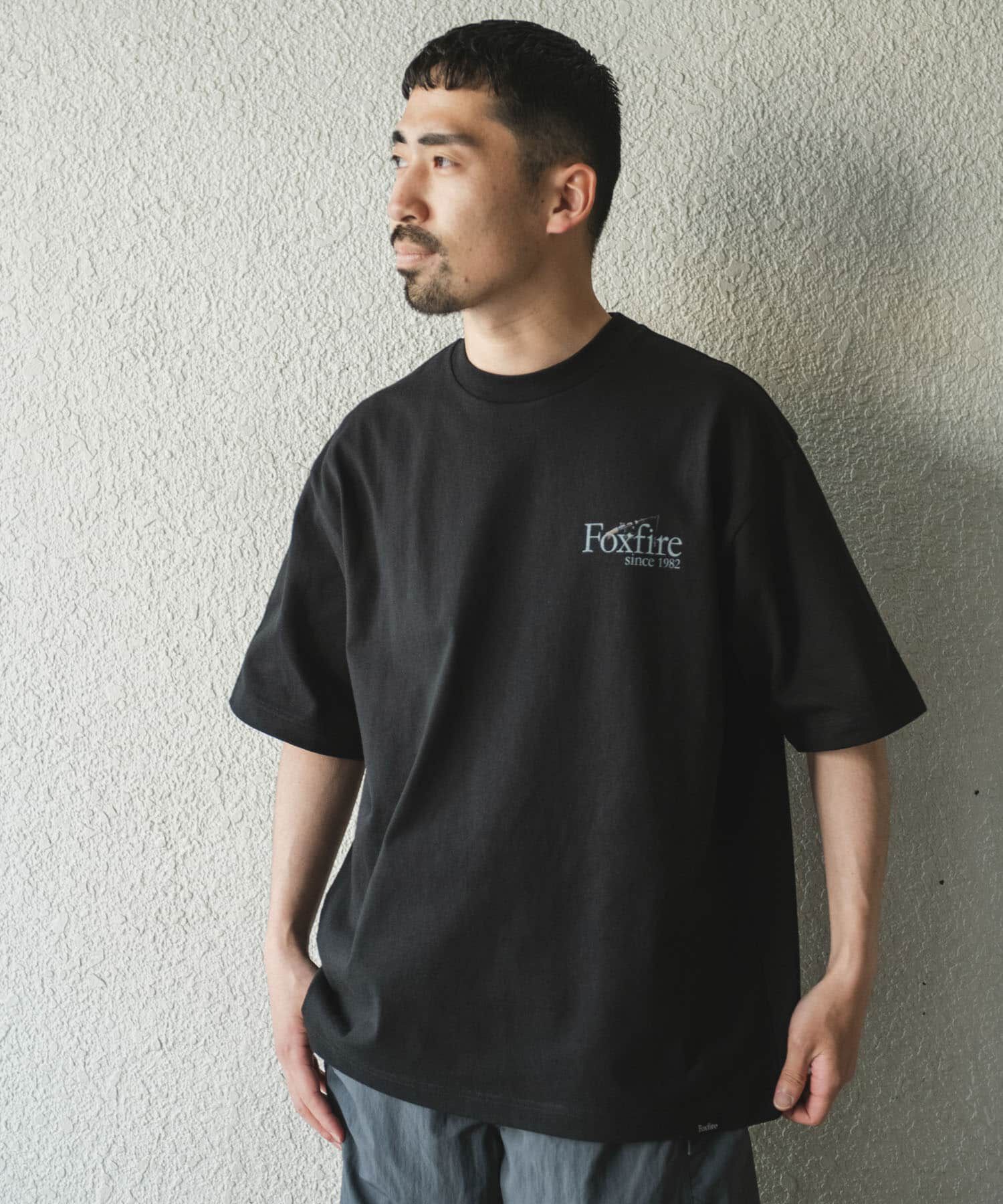 URBAN RESEARCH DOORS「『別注』Foxfire&times;DOORS　釣り竿プリントTシャツ」|Tシャツ・カットソー|