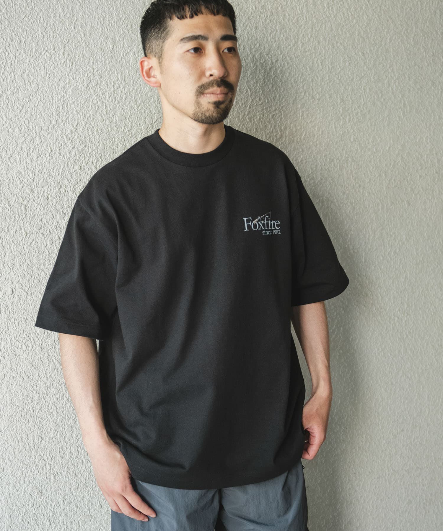URBAN RESEARCH DOORS「『別注』Foxfire&times;DOORS　釣り竿プリントTシャツ」|Tシャツ・カットソー|