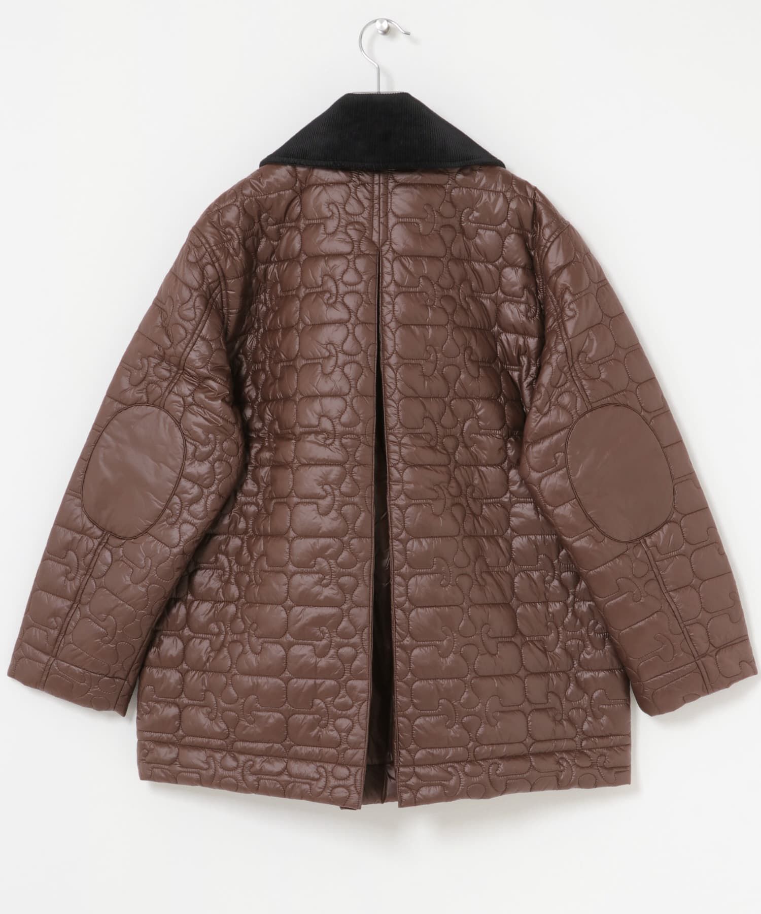 URBAN RESEARCH「GANNI　Shiny Quilt Midi Jacket」|ダウン|