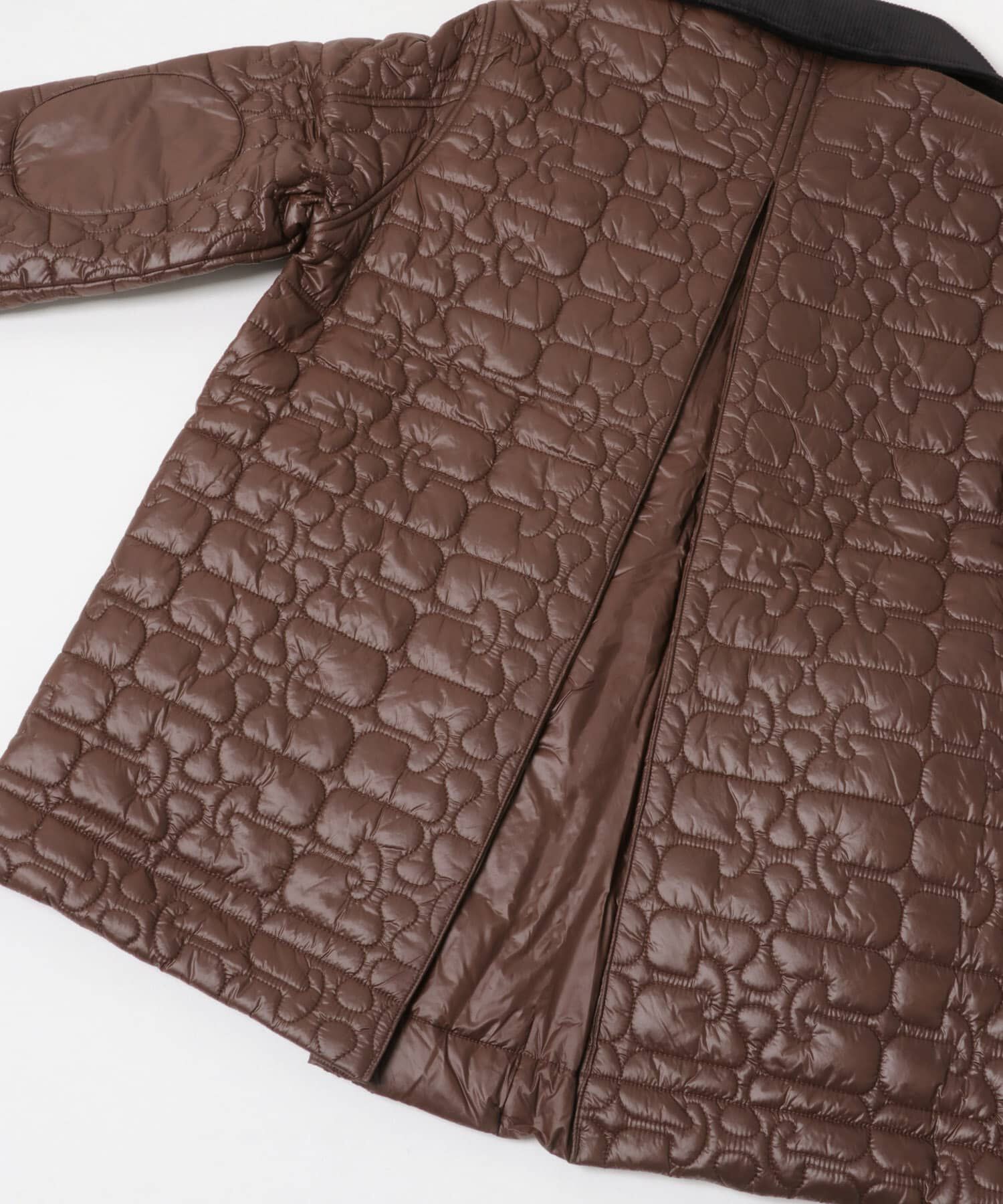 URBAN RESEARCH「GANNI　Shiny Quilt Midi Jacket」|ダウン|