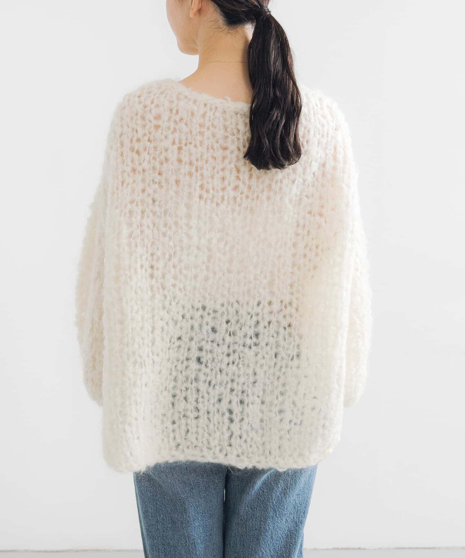 URBAN RESEARCH「モヘヤルーズハンドニット」|ニット・セーター|