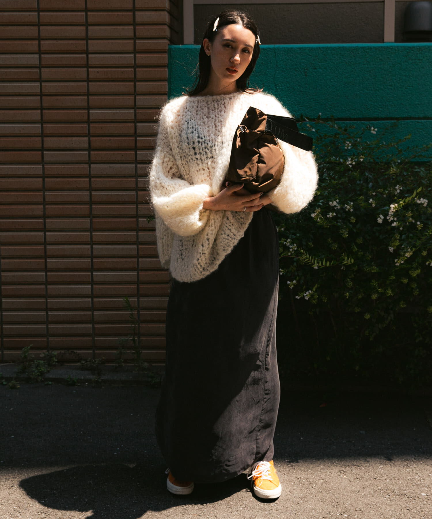 URBAN RESEARCH「モヘヤルーズハンドニット」|ニット・セーター|