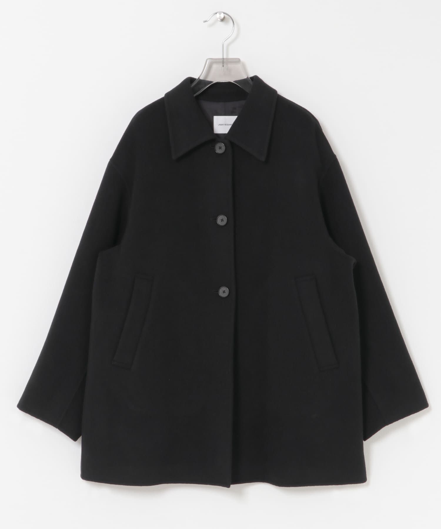 URBAN RESEARCH「スーパー140ステンカラーリバーミドルコート」|ステンカラーコート|