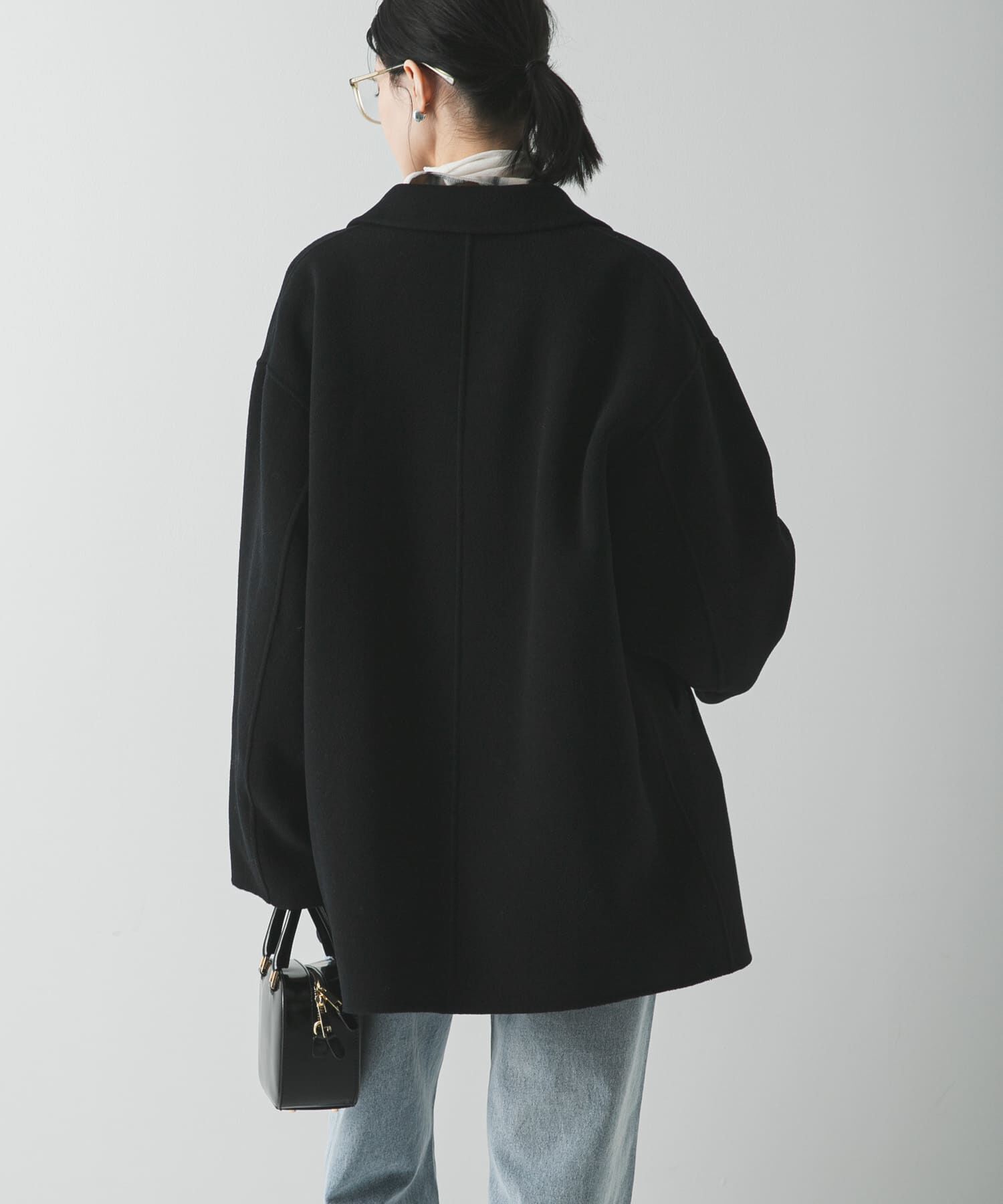 URBAN RESEARCH「スーパー140ステンカラーリバーミドルコート」|ステンカラーコート|