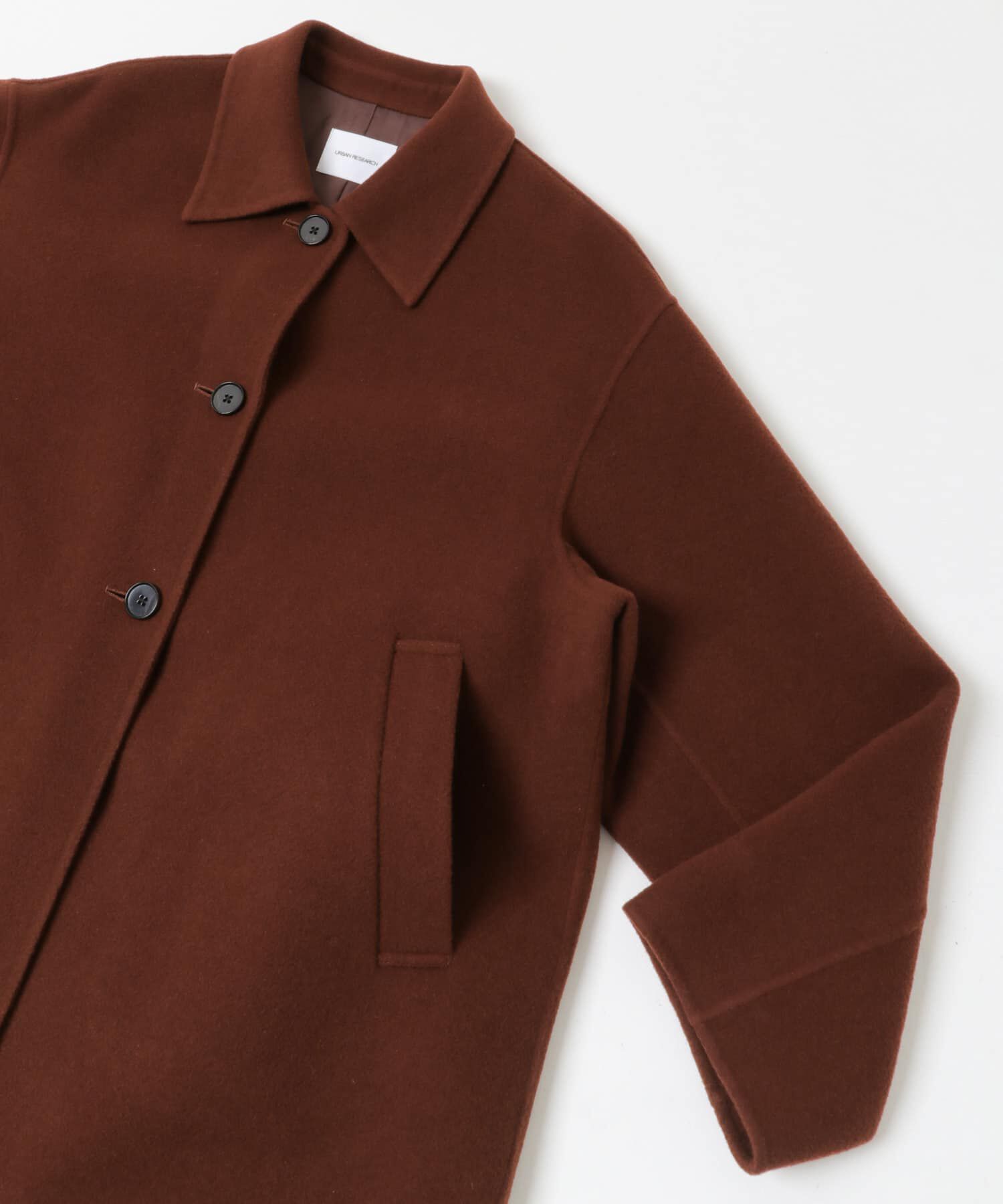 URBAN RESEARCH「スーパー140ステンカラーリバーミドルコート」|ステンカラーコート|